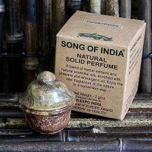 Parfum solide naturel au bois de Santal - song of India 