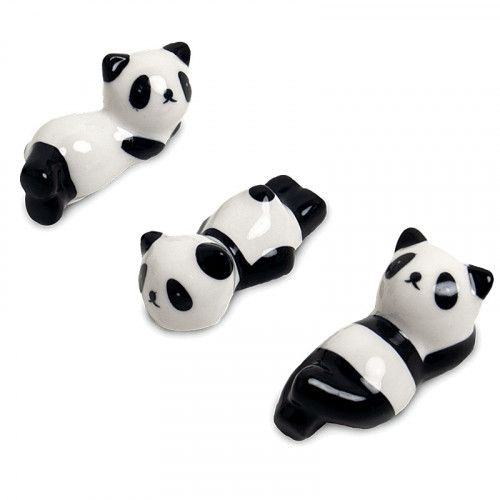 Porte baguette en céramique en forme de Panda-1pièce