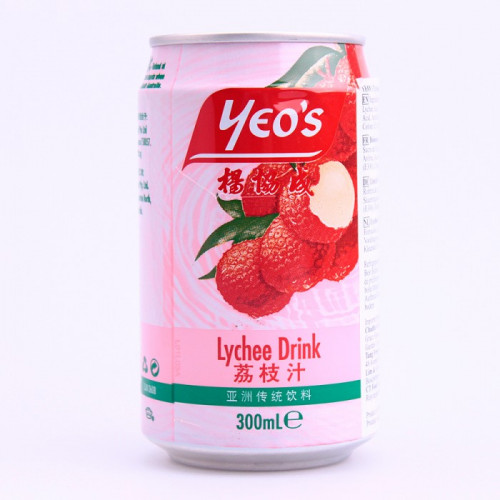 Jus de fruit saveur litchi /lychee-Yéo's-300ml