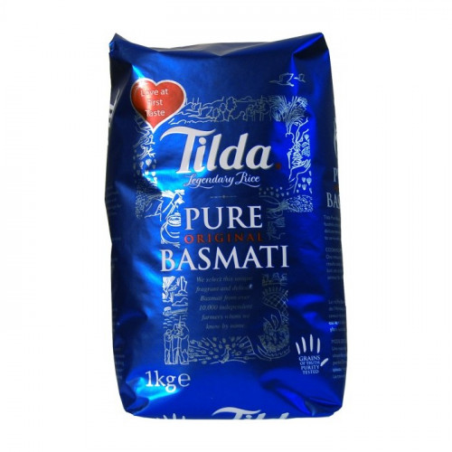 Riz pur basmati qualité supérieur -Tilda- 1kg