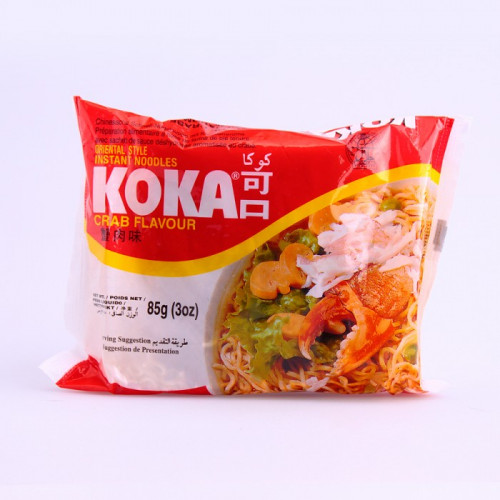 Soupe de nouilles saveur crabes-Koka- 85g
